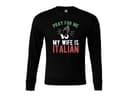 Mikina s kapucňou Crazy Italian Love Live