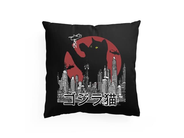 Godzilla mačací vankúš