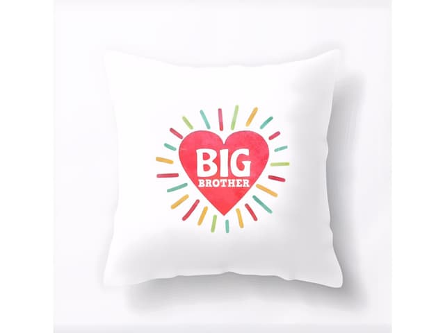 Big Brother hrdina srdcový vankúš