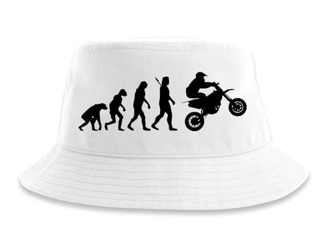 Motocyklový evolučný klobúk