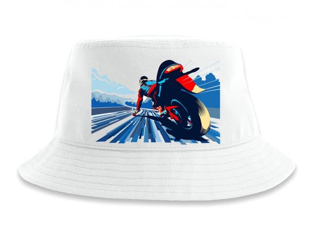 Motocyklová pretekárska čiapka