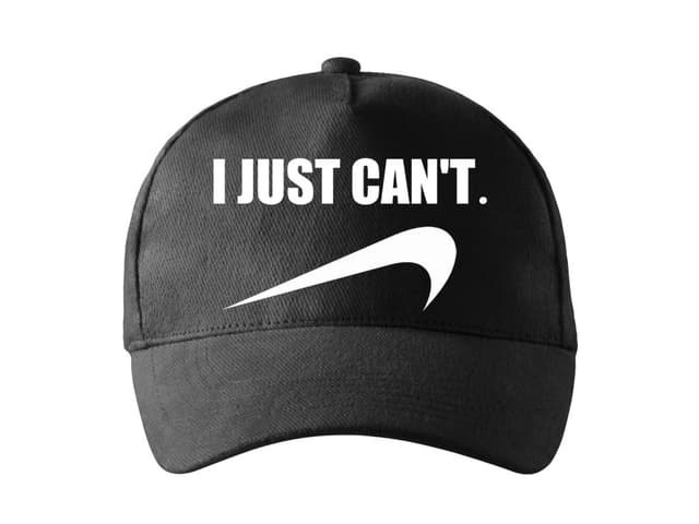Neviem nosiť šiltovku - Nike paródia