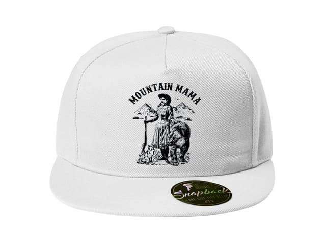 Snapback čiapka pre odvážne horské mamičky