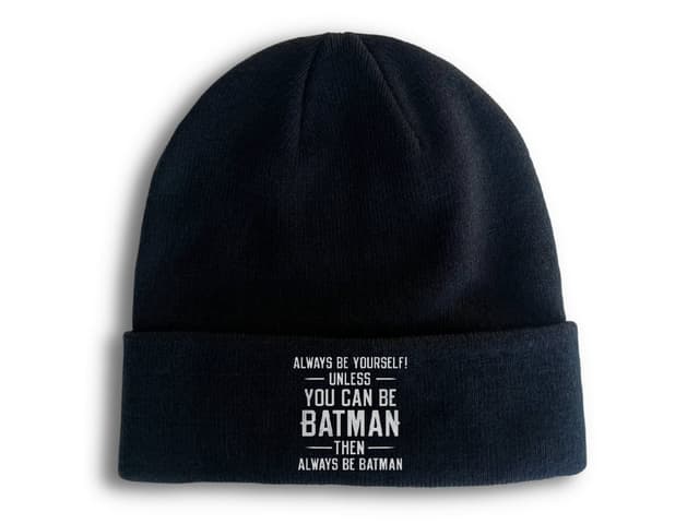 Batman pletená zimná čiapka