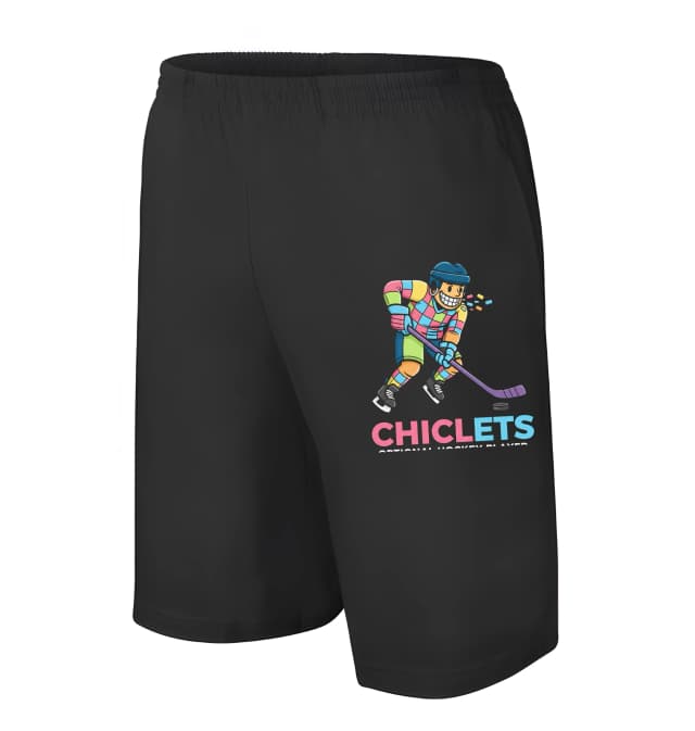 Pánske/detské kraťasy Chiclets Farebný Hokejový Úsmev Plný Hravých Žuvačiek